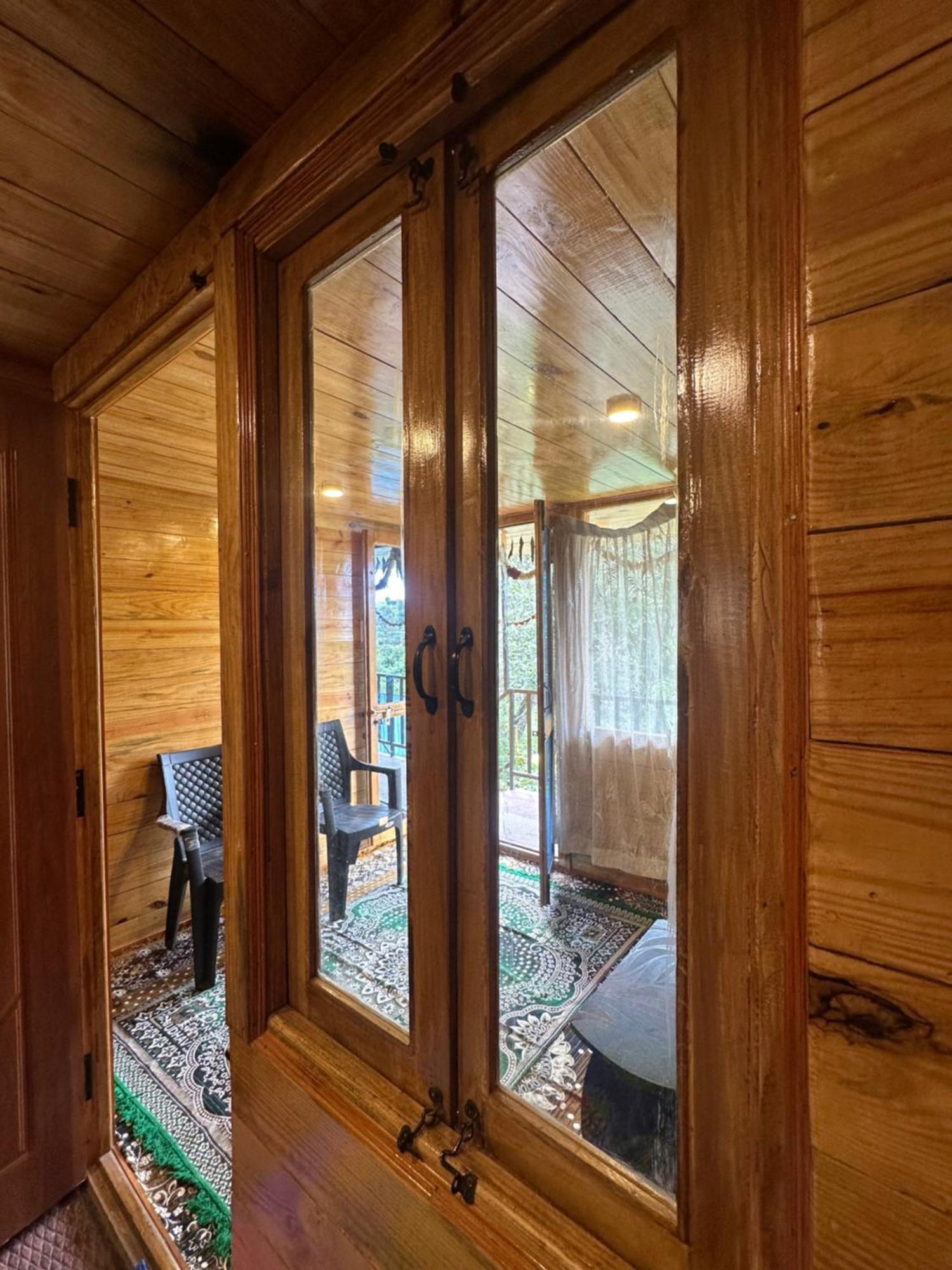 Вилла Magica Mount A Frame Wood House Кодайканал Экстерьер фото
